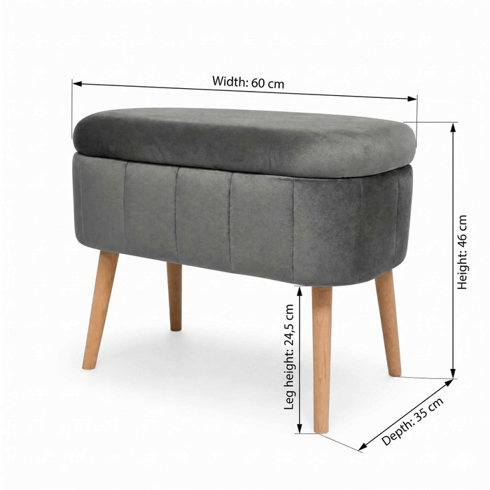 Atelier Del Sofa Mini Oslo - Antracita